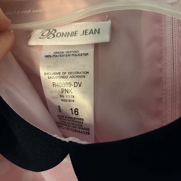 Bonnie Jean Dress pink and navy - Picture 4 of 6